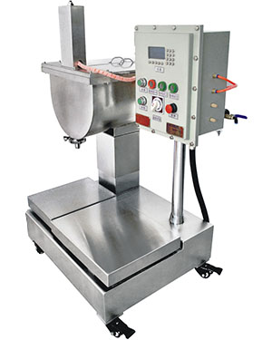 QT-08W&nbsp;有斗无压盖专用型灌装机